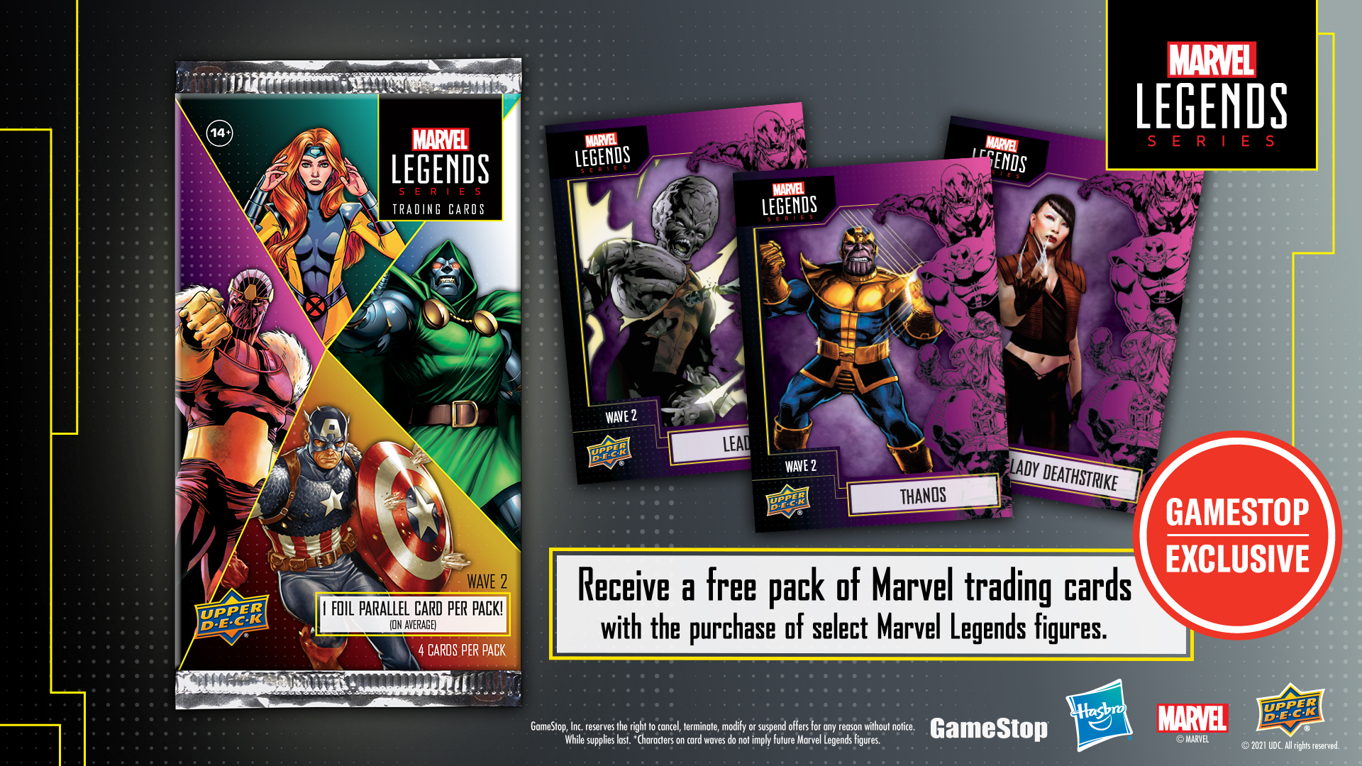 Marvel Legends Series Trading Cards