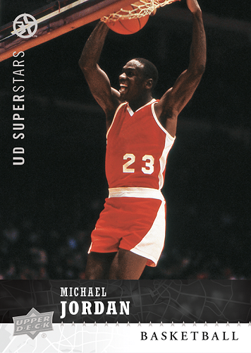 2022 UD Superstars Michael Jordan