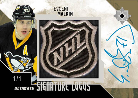 Evgeni Malkin Signature Logo Card