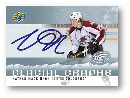 2014-15 NHL ICE Hockey Cards Nathan MacKinnon