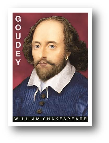 William Shakespeare 2015 Goodwin Champions Card