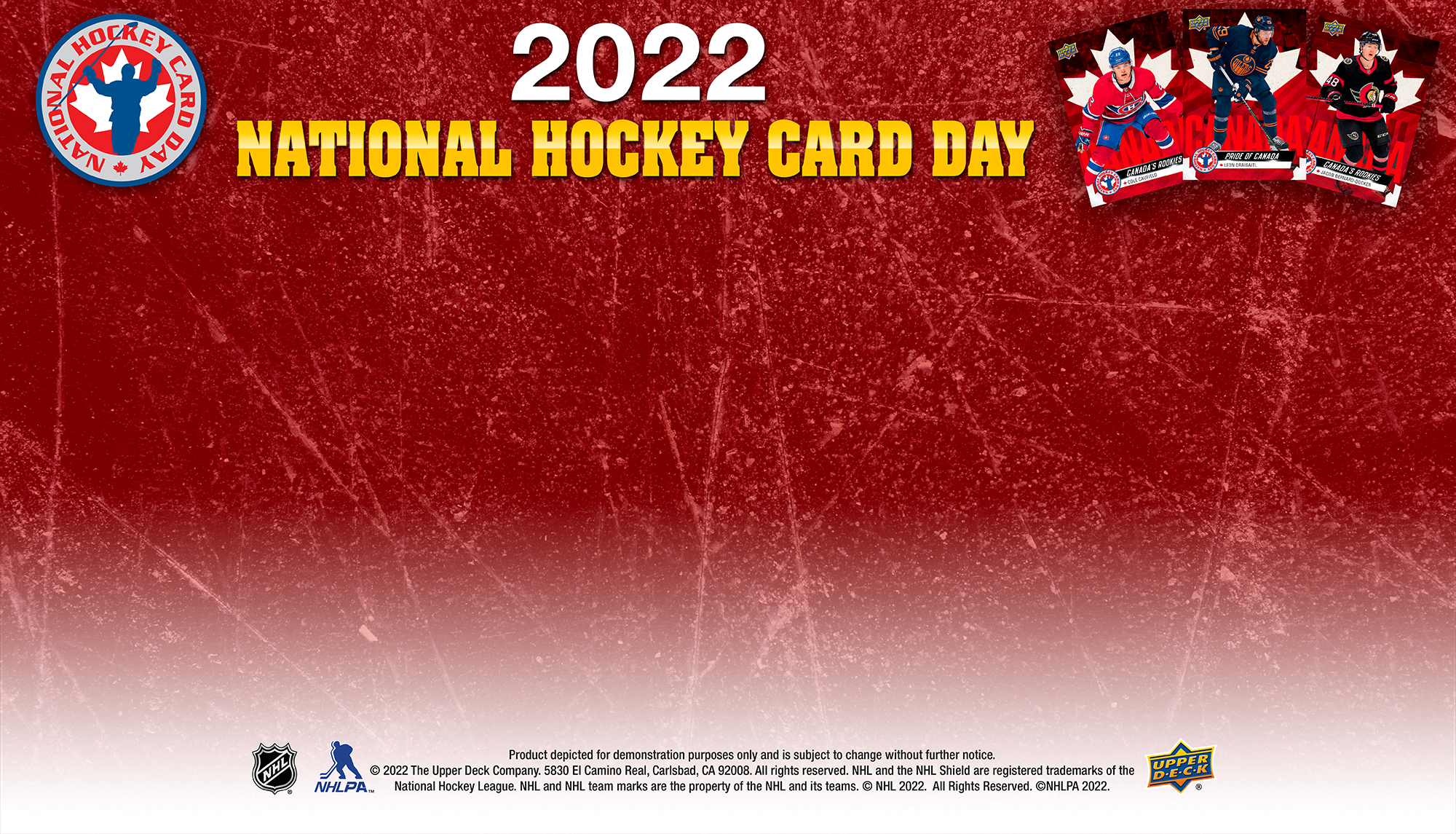 2022 National Hockey Card Day presented by Upper Deck,  Canada page