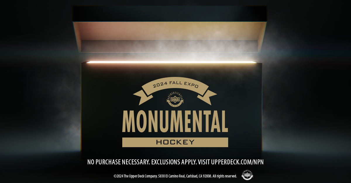 2024 Upper Deck Monumental Hockey Sweepstakes (November)