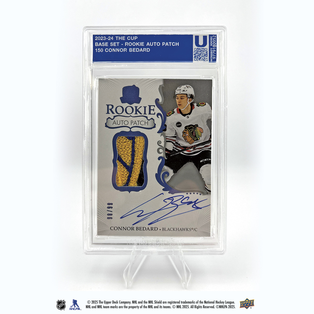 UPPER DECK UNVEILS INDUSTRY-FIRST TRADING CARD AUTHENTICATION FOR HIGHLY COVETED ROOKIE AUTO PATCH CARDS