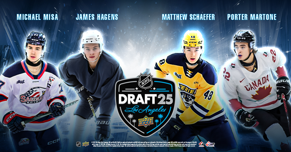 Promising Prospects Prepared for 2025 Upper Deck NHL Draft