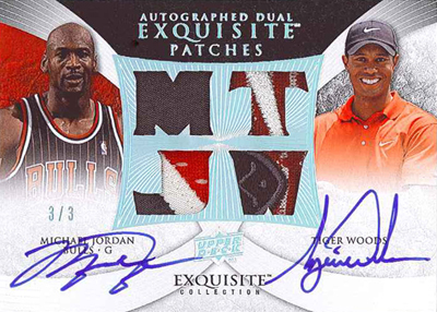 dual exquisite michael jordan lebron james