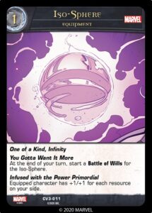 1-2020-upper-deck-marvel-vs-system-2pcg-crossover-volume-three-equipment-iso-sphere