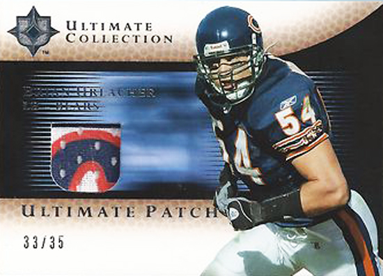 2005-Upper-Deck-Ultimate-Collection-Brian-Urlacher-Patch-Card