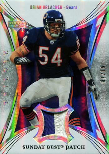 2007-Upper-Deck-Trilogy-Sunday-Jersey-Patch-Brian-Urlacher