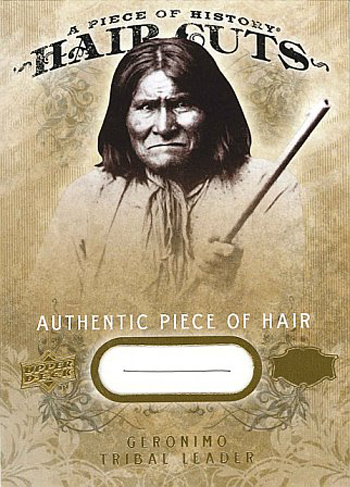 2008-A-Piece-of-History-Baseball-Hair-Cuts-Geronimo 2008-A-Piece-of-History-Baseball-Hair-Cuts-Geronimo