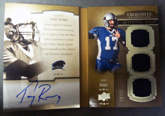 2010-Exquisite-Football-Tony-Romo