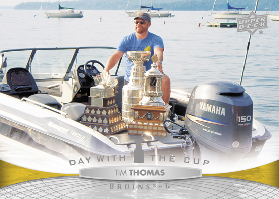 2011-12-NHL-Upper-Deck-Series-Two-Day-With-The-Cup-Tim-Thomas