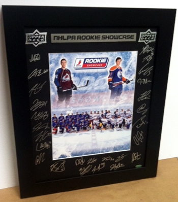 2011-NHLPA-Rookie-Showcase-Autograph-Upper-Deck-Framed-Photo