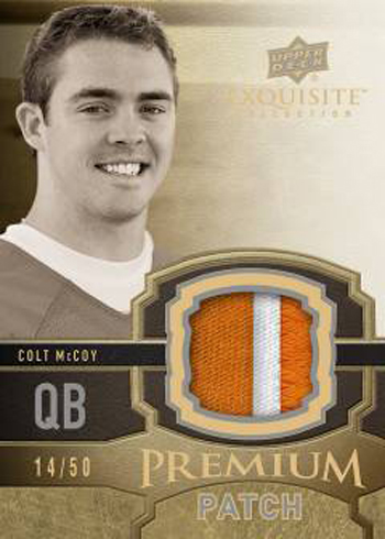2011-Upper-Deck-Exquisite-Football-Premium-Patches-Colt-McCoy