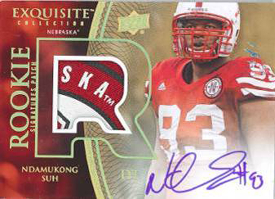 2011-Upper-Deck-Exquisite-Football-Rookie-Signature-Patch-Ndamakong-Suh