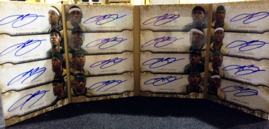 2012-13-Exquiste-Basketball-Sixteen-Signatures-LeBron-James