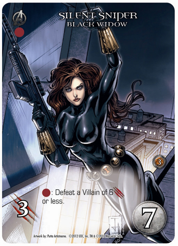 2012-Upper-Deck-Entertainment-Marvel-Legendary-Deck-Building-Game-Black-Widow 2012 Upper Deck Entertainment Marvel Legendary Black Widow