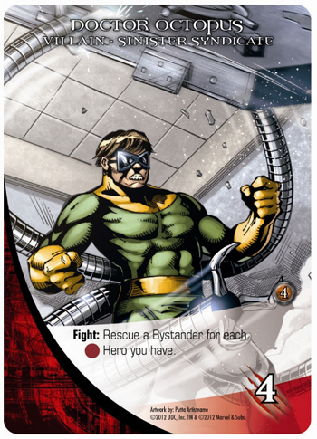 2012-Upper-Deck-Entertainment-Marvel-Legendary-Deck-Building-Game-Doctor-Octopus 2012 Upper Deck Marvel Legendary Doctor Octopus