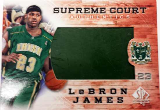 LeBron James 2013 SP Authentic Golf 直筆サイン（10枚限定） LeBron James SPA SP Authentic 2013-14 #14