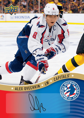 2013-National-Hockey-Card-Day-USA-Autograph-Alex-Ovechkin 2013-National-Hockey-Card-Day-USA-Autograph-Alex-Ovechkin