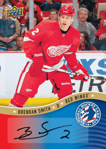 2013-National-Hockey-Card-Day-USA-Autograph-Brendan-Smith 2013-National-Hockey-Card-Day-USA-Autograph-Brendan-Smith