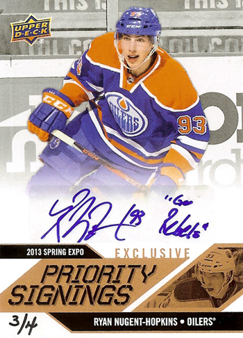 2013-National-Sports-Collectors-Convention-Diamond-Club-Event-Ryan-Nugent-Hopkins-Autograph