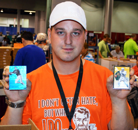 2013-National-Sports-Collectors-Convention-Fleer-Retro-Case-Break-Promotion-Bart-Starr-RGIII-Autograph