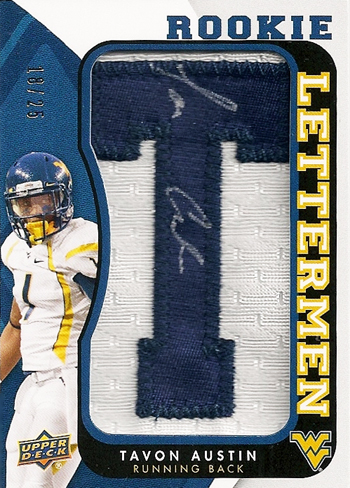 2013-Upper-Deck-Football-Autograph-Rookie-Letterman-Tavon-Austin