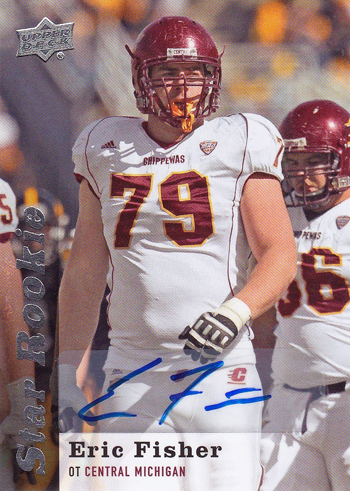 2013-Upper-Deck-Football-Autograph-Star-Rookie-Eric-Fisher