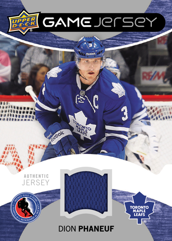 2013-Upper-Deck-Hockey-Hall-of-Fame-Game-Worn-Jersey-Set-Dion-Phaneuf