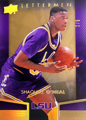 2014-15-Upper-Deck-Letterman-Basketball-Gold-Parallel-Shaq-O-Neal