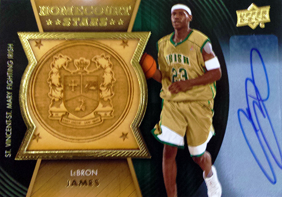 2014-15-Upper-Deck-Letterman-Basketball-Homecourt-Stars-Autograph-LeBron-James
