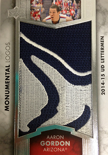 2014-15-Upper-Deck-Letterman-Basketball-Monumental-Logo-Aaron-Gordon