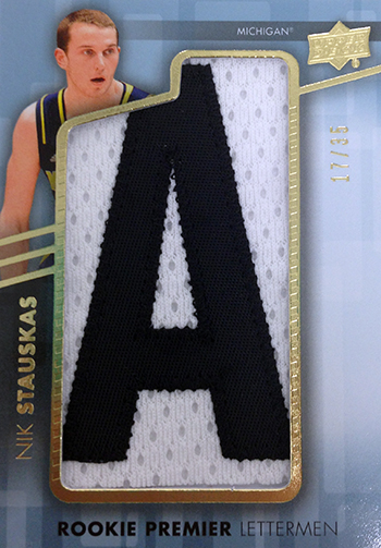 2014-15-Upper-Deck-Letterman-Basketball-Rookie-Nik-Stauskas