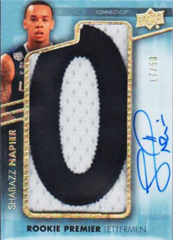 2014-15-Upper-Deck-Letterman-Basketball-Rookie-Shabazz-Napier-Autograph