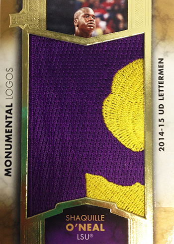2014-15-Upper-Deck-Letterman-Basketball-Team-Monumental-Logo-Shaq-O-Neal