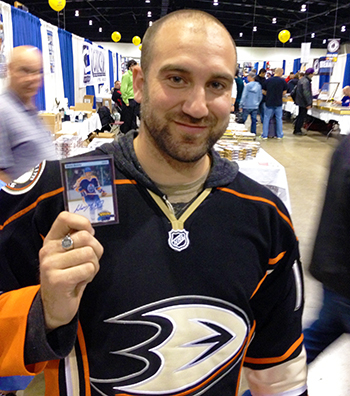 2014-Fall-Sportscard-Memorabilia-Expo-Upper-Deck-Booth-Big-Pull-Gretzky-Case-Break