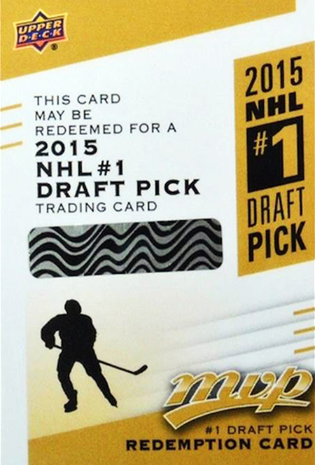 2015-16-NHL-MVP-Upper-Deck-Connor-McDavid-Rookie-Redemption-Card