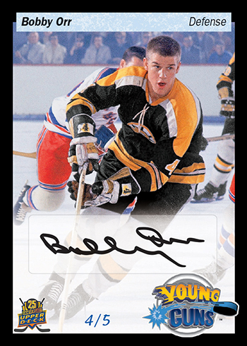 2015-Upper-Deck-25th-Anniversary-Young-Guns-Tribute-Exclusive-Bobby-Orr