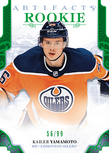 2017-18-NHL-Upper-Deck-Artifacts-Rookie-Redemption-Emerald-Kailer-Yamamoto