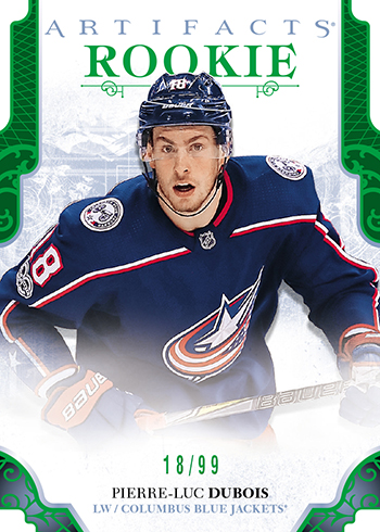 2017-18-NHL-Upper-Deck-Artifacts-Rookie-Redemption-Emerald-Pierre-Luc-Dubois