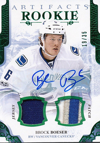 2017-18-Upper-Deck-Artifacts-Dual-Patch-Jersey-Autograph-Brock-Boeser