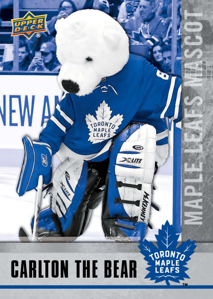 Carlton The Bear - 2020 National Hockey Card Day
