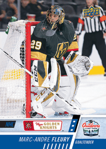 NHL Outdoor Games at Lake Tahoe - Marc-Andre Fleury Card