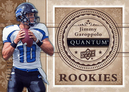 Best-Rookie-Cards-Collect-Valueable-Rare-Jimmy-Garoppolo-Upper-Deck-Quantum