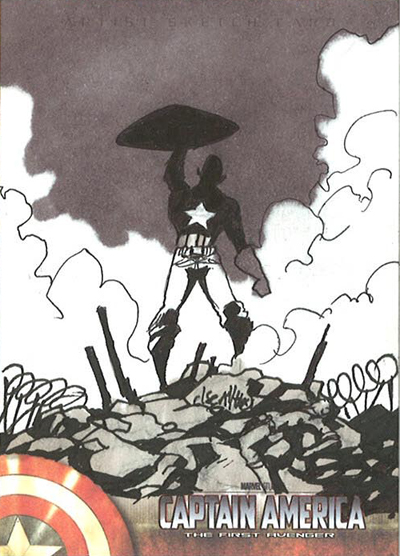 Blog-Captain-America-Sketch-Cards-Hector-Sevilla