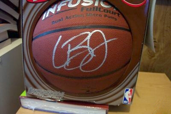 Blog - LeBron James Forgery - Fake Signed Basketball