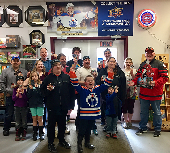 Cards-to-Collectibles-Wetaskawin-Event-Upper-Deck-Group-Shot