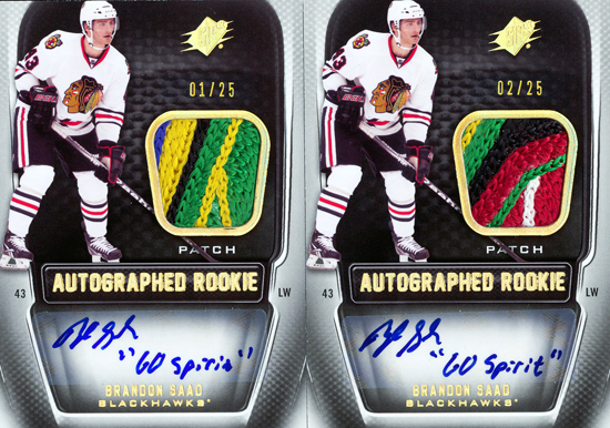 Chicago-Blackhawks-11-12-NHL-SPx-Brandon-Saad-Autograph-Rookie-Patch-Cards