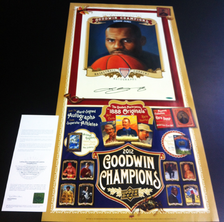 Expired-Redemption-Raffle-LeBron-James-Goodwin-Champions-Autographed-Poster-UDA Expired-Redemption-Raffle-LeBron-James-Goodwin-Champions-Autographed-Poster-UDA